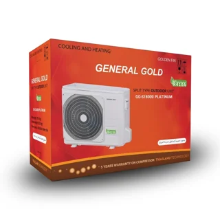 کولر گازی اسپلیت دیواری 18000 دور ثابت جنرال گلد مدل GG-S18000 Platinum 103109751
